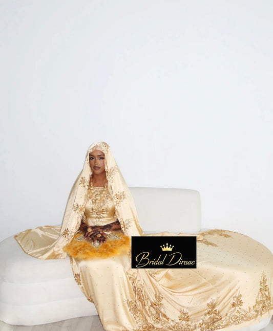 Golden Glow Satin Dirac