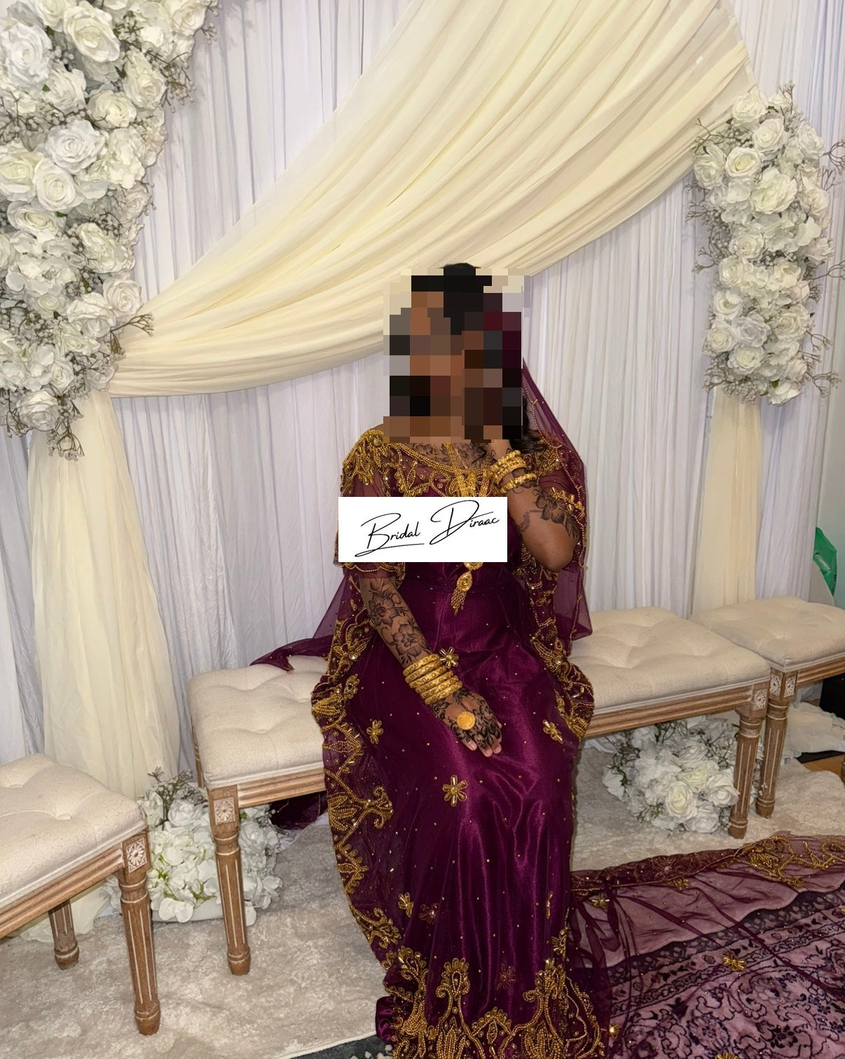 Enchanted Amethyst bridal Dirac