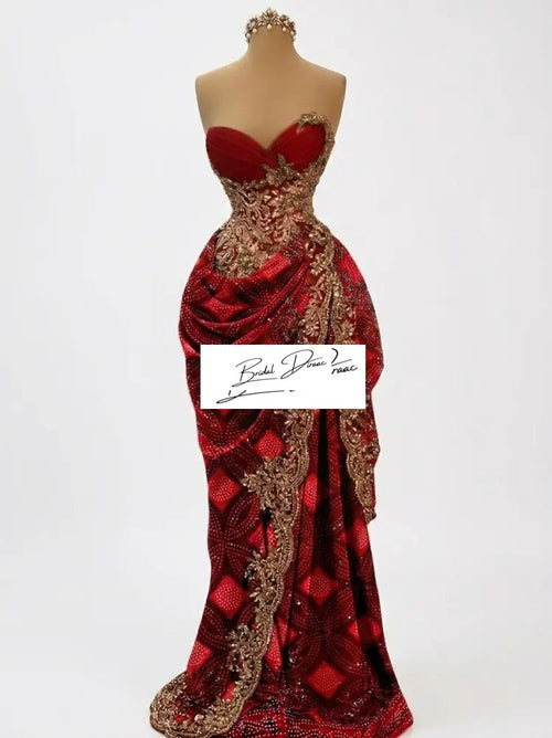 Bespoke Shaash Bridal Gown – Custom Luxury Somali Couture