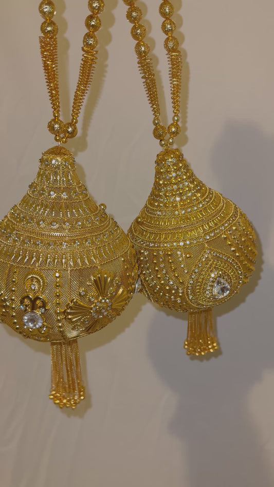 Gold Bridal Bag